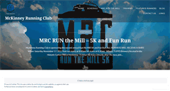 Desktop Screenshot of mckinneyrunningclub.com